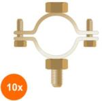 Rocast Set 10 x Colier Metalic Dublu Vertical-38" 15-19 (COR-10xCM61038S)