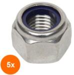 Rocast Set 5 x Piulita Hexagonala Inalta Rezistenta Otel Zincat-M20 (COR-5x0985920S)