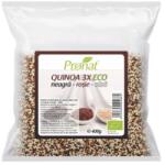 Pronat Foil Pack Amestec BIO de Quinoa, Neagra, Rosie si Alba, 400 g, Pronat