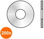 Rocast Set 200 x Saiba Plata Serie Mare 3d 9021 Plastic-10.5 (COR-200x90217105S)
