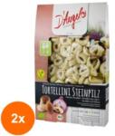 D'Angelo Set 2 x Tortellini Bio cu Ciuperci si Ceapa, D'Angelo Pasta, 250 g