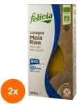 Molino Andriani Set 2 x Lasagna BIO Malai si Orez, 250 g, Felicia