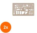 KOH-I-NOOR Set 2 x Sablon instalatii sanitare (HOK-2xKH-K749 270)