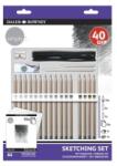 Daler-Rowney Set Schite 40 Piese Sketching Simply Daler Rowney (44500410)