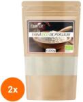 Pronat Paper Pack Set 2 x Faina Bio de Psyllium, 200 g, Pronat