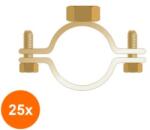 Rocast Set 25 x Colier Standard Piulita Dubla-banda 20x2 Mm-2 12 70-77 (COR-25xCMA07212S)