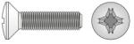 Rocast Surub Cap Semiinecat Locas Cruciform 966 Otel Gr. 4.8 Zincat-M6 X 45 (09664645S)