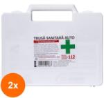 Prima Set 2 x Trusa Medicala de Prim Ajutor Auto, Prima (TEV-2xVTR-0600)