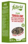 Felicia Bio Paste Fusilli Bio Tricolore din Faina de Orez, 250 g, Felicia