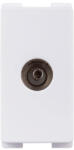 Himel Priza TV de capat 1M Flexo Himel alb (HWDFLSTV)
