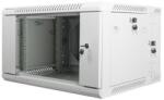 Lanberg Szekrény, Lanberg, WF02-6606-10S, Inox/fém, 600 x 247, 4 mm, fehér