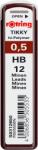 rOtring HB nyomósirón betét, 0.5mm, 12 db-os (S0312650)