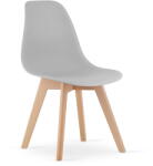  Szürke KITO szék bükkfa lábakkal