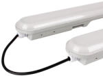 Optonica LED vízálló világítástest IP65 120cm 40w 6000k - összeköthető, hideg fehér, 5600 lm, szürke/fehér, Optonica, 16713 (16713)