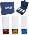 Tagred Set de chei tubulare pentru discuri din aluminiu 17 19 21 mm, chei tubulare pentru discuri din aluminiu TA1253 (TA1253) Set capete bit, chei tubulare