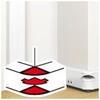 Legrand 075633 DLP külső könyök csatornához állítható belső szög: 80 -120°, 130x50mm, fehér (075633)