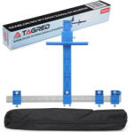 Tagred Asztalos sablon, fúrópontok meghatározására szolgáló vezető, sablon, központosító eszköz TA4103 (TA4103)