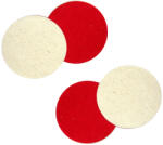 Tagred Polírozó filc tépőzáras rögzítéssel, polírozó tárcsa, polírozó korong 125x10 mm TA1091 (TA1091)