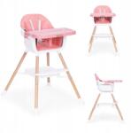 ECOTOYS Gyerek etetőszék 2in1 rózsaszín Ecotoys (HC508 PINK)