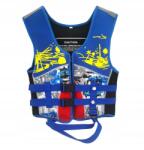  Gyerek mentőmellény, Size M, kék, extra erős csatok, csúszásgátló pánt (PPB0146)