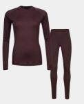 Halti Női termoaktív szett, merinó gyapjú, Size 42, bordó, hőszabályozó (088-0285-C68)