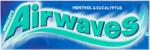 Airwaves Wrigley's Airwaves Mentol és Eukaliptusz rágógumi, 10 db, 14g (50173167)