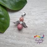 Kristály Jóga Shop Rodonit angyal medál