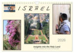 Calvendo ISRAEL (Wall Calendar 2026 DIN A4 landscape), CALVENDO 12 Month Wall Calendar | Calvendo, GT Color