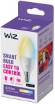 Philips Смарт LED димируема крушка WiZ Candle, C37, E14, 4.9W, 470 lm, White (2100-6500K) (929002448722)