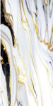 Laxveer Ceramic Gresie tip marmura, Cruel Gold 60x120cm, alb, finisaj lucios (4000000580423)