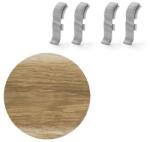 Naturel Csatlakozó szegélyléchez „íves Naturel Bourbon tölgy natúr, PVC hossz 0, 5 cm, élmagasság 56 mm, NATNGTF69 (NGTF69)