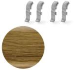 Naturel Csatlakozó szegélyléchez „íves Naturel Country tölgy, PVC hossz 0, 5 cm, élmagasság 56 mm, NATNGTF50 (NGTF50)