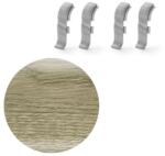 Naturel Csatlakozó szegélyléchez „íves Naturel sivatagi tölgy, PVC hossz 0, 5 cm, élmagasság 56 mm, NATNGTFB3 (NGTFB3)