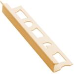 Profil-EU Élvéd belső sarok Profil-EU barack matt, PVC, hosszúság 250 cm, él magassága 9 mm, LV925026 (300926)
