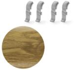 Naturel Csatlakozó szegélyléchez „íves Naturel bor tölgy, PVC hossz 0, 5 cm, élmagasság 56 mm, NATNGTF56 (NGTF56)