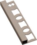 Profil-EU Lezáró profil "szögletes" bahama, PVC, hossz 250 cm, élmagasság 10 mm, LH102501 (H0101002)