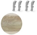 Naturel Csatlakozó szegélyléchez „íves Naturel nyári tölgy, PVC hossz 0, 5 cm, élmagasság 56 mm, NATNGTFD4 (NGTFD4)