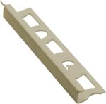 Profil-EU Élvéd belső sarok Profil-EU champagne, PVC, hosszúság 250 cm, él magassága 9 mm, LV9250CH (300925)