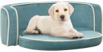vidaXL Dog sofa 73x67x26 cm turquoise 171115