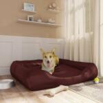 vidaXL 120x100x27 cm brown pleather/plush 171246