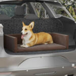 vidaXL Car bed 90x60 cm brown 171356