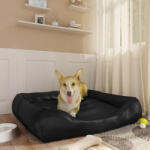 vidaXL 80x68x23 cm balck pleather 171247