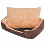 vidaXL M brown pleather 170431