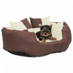 vidaXL 65x50x20 cm brown/cream 171211