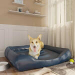 vidaXL 105x80x25 cm navy pleather 171236