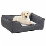 vidaXL 85,5x70x23 cm grey/white 171368
