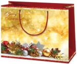 Cardex "Boldog karácsonyt!" közepes ajándéktáska 17x10x23 cm 47102