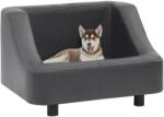 vidaXL Dog sofa 67x52x40 cm grey pleather 170945