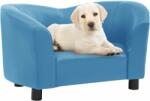 vidaXL Dog sofa 67x41x39 cm turquoise pleather 171031
