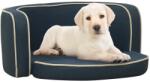 vidaXL Dog sofa 76x71x30 cm blue 171120